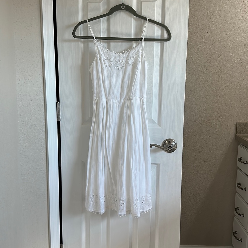 Old Navy white eyelet dress